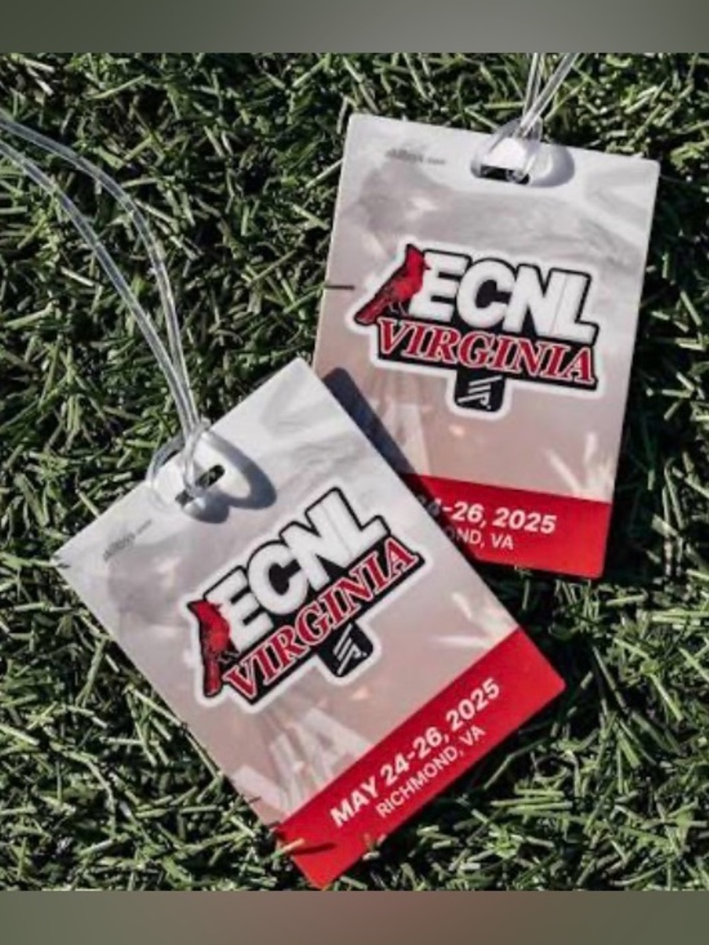 DONT BUY Looking for a ecnl bag tag from one of the 2026 tournaments!